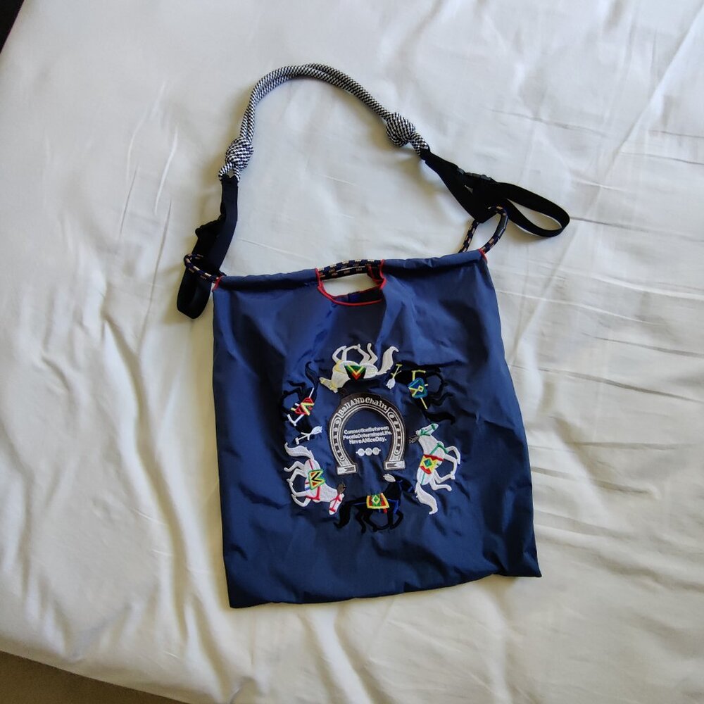 NEW Lightweight Packable Reusable Shopping Tote Bag with Shoulder Strap - Picture 4 of 11